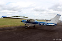 G-BFIY @ EGBT - Parked up at Turweston EGBT - by Clive Pattle