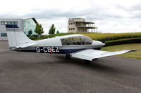 G-CBEZ @ EGBT - Parked at Turweston Aerodrome EGBT - by Clive Pattle
