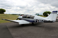 G-CBEZ @ EGBT - Parked at Turweston Aerodrome EGBT - by Clive Pattle