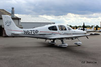 N67DP @ EGBT - Parked up at Turweston Aerodrome EGBT - by Clive Pattle