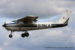G-TALA @ EGBJ - on finals at Staverton - by Chris Hall