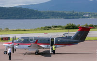 G-GMAD @ EGEO - On the apron at Oban Airport. - by Jonathan Allen