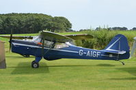 G-AIGF @ X3CX - Parked at Northrepps. - by Graham Reeve