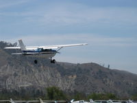 N704UT @ SZP - 1976 Cessna 150M, Continental O-200 100 Hp, balked landing-overflight Rwy 22 - by Doug Robertson