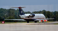 N253PS @ KCLT - Taxi for takeoff CLT - by Ronald Barker