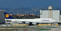 D-ABYC @ KLAX - Lufthansa, is here taxiing to the gate at Los Angeles Int'l(KLAX) - by A. Gendorf