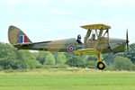 G-AXAN @ EGBM - G-AXAN (EM720), 1943 De Havilland DH-82A, c/n: 85951 at Darley Moor - by Terry Fletcher