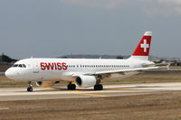 HB-IJQ @ LMML - A320 HB-IJQ Swiss - by Raymond Zammit
