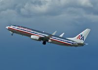 N936AN @ KLAX - American Airlines, is here climbing out at Los Angeles Int'l(KLAX) - by A. Gendorf