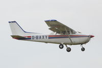 G-BAXY @ EGSH - Landing at Norwich. - by Graham Reeve