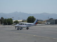 N2249T @ SZP - 1979 Piper PA-28-181 ARCHER II, Lycoming O&VO-360 180 Hp, taxi - by Doug Robertson