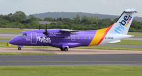 G-CCGS @ EGCC - Heading for the gates after arrival at Manchester Airport EGCC - by Clive Pattle