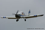 G-SHMI @ EGBJ - on finals at Staverton - by Chris Hall