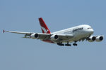 VH-OQF @ DFW - Landing at DFW Airport - by Zane Adams