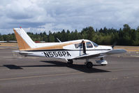 N556PA @ PLU - Piper taxing out. - by Eric Olsen