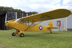 G-AYPM @ EGBG - G-AYPM (115373), 1951 Piper L-18C Super Cub, c/n: 18-1373 at Leicester - by Terry Fletcher