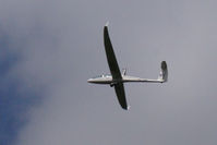 G-CGRV - self launchng motor glider seen after take-off from Southdowns Gliding Club, Storrington, West Sussex - flying over Parham House grounds on 11 July 2015 - by Neil Henry