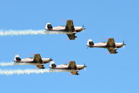 G-ZEXL @ X3CX - The Blades aerobatic team over Northrepps. - by Graham Reeve