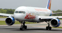 G-LSAN @ EGCC - Close up nose view at Manchester EGCC - by Clive Pattle