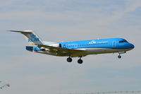 PH-KZB @ EGSH - Landing at Norwich. - by Graham Reeve