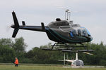 G-LVDC @ EGBT - ferrying race fans to the British F1 Grand Prix at Silverstone - by Chris Hall