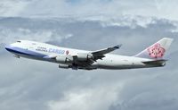 B-18721 @ KLAX - China Airlines Cargo, is here climbing out at Los Angeles Int'l(KLAX) - by A. Gendorf