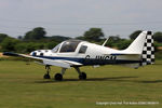 G-JWCM @ EGNU - at the Vale of York LAA strut flyin, Full Sutton - by Chris Hall