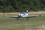 G-BJZN @ EGNU - at the Vale of York LAA strut flyin, Full Sutton - by Chris Hall
