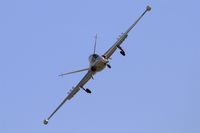 F-AZNK @ LFOT - Fouga CM-170 Magister, Lining up prior landing rwy 02, Tours Air Base 705 (LFOT-TUF) Air show 2015 - by Yves-Q