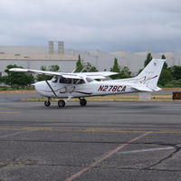 N278CA @ KRNT - 2008 Cessna in line for takeoff - by Eric Olsen