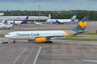 G-MDBD @ EGCC - Being pushed back at Manchester. - by Graham Reeve