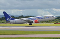 LN-RPM @ EGCC - Departing from Manchester. - by Graham Reeve