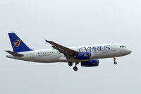 5B-DCK @ EGLL - Airbus A320-232 [2275] (Cyprus Airways) Home~G 11/06/2013. On approach 27L. - by Ray Barber