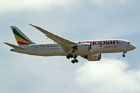 ET-AOP @ EGLL - Boeing 787-8 Dreamliner [34744] (Ethiopian Airlines) Home~G 29/06/2013. On approach 27L. - by Ray Barber