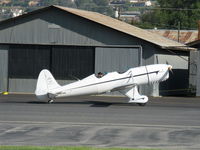 N47080 @ SZP - 1942 Ryan Aeronautical ST-3KR 'Eileen', Fairchild RANGER 6-410 inverted in-line 165 Hp conversion from original Kinner R-5 160 Hp radial, Exper. class, engine start, to be displayed at SZP's 85th Anniversary Celebration - by Doug Robertson