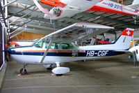 HB-CGF @ LSZO - R/Cessna F.172P Skyhawk II [2040] Luzern/Beromunster~HB 08/04/2009 - by Ray Barber