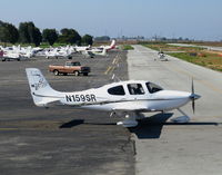 N159SR @ KPAO - 2006 Cirrus SR22 taxiing for take-off @ Palo Alto Municipal Airport, CA - by Steve Nation