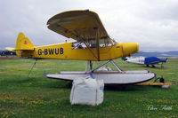 G-BWUB @ EGPN - Parked up at Dundee Riverside EGPN minus propeller - by Clive Pattle