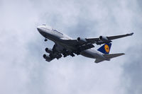 D-ABVL @ BFI - Boeing 747 on final for Seatac. Photo was taken from Boeing Field. - by Eric Olsen