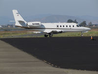 N49MN @ KAPC - Locally-based IAI 1125 Westwind Astra taxiing @ Napa Regional Airport, CA - by Steve Nation