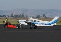 N33807 @ KAPC - 1975 Piper PA-28R-200 getting free ride @ Napa County Regional Airport, CA - by Steve Nation