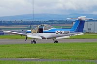 G-BJUR @ EGFF - Tomahawk, resident, seen prior departing on local sortie. - by Derek Flewin