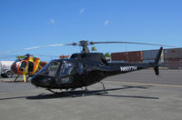 N6077H @ PHNL - Makani Kai Helicopters 1992 Eurocopter AS-350BA @ Honolulu International Airport Executive Ramp - by Steve Nation