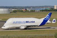 F-GSTD @ LFBO - Airbus A300B4-608ST Beluga, Taxiing to holding point rwy 14R, Toulouse-Blagnac airport (LFBO-TLS) - by Yves-Q