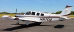 N517CM @ KRWF - Hawker Beechcraft G36 Bonanza on the ramp in Redwood Falls, MN. - by Kreg Anderson