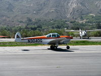 N3040G @ SZP - 1961 Forney F-1A AIRCOUPE, Continental O-200-A 100 Hp upgrade by STC from original C90 of 90 Hp, landing roll Rwy 22 - by Doug Robertson