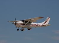 N2473R @ KOSH - Cessna 182G - by Mark Pasqualino