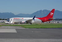 C-GTQB @ YVR - Justin Trudeau's election campaign airplane. - by metricbolt