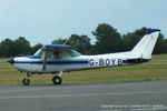 G-BOYB @ EGTC - Modi Aviation Ltd - by Chris Hall