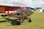 G-BTWL @ X5FB - Wag-Aero Sport Trainer, Fishburn Airfield, August 7th 2015. - by Malcolm Clarke